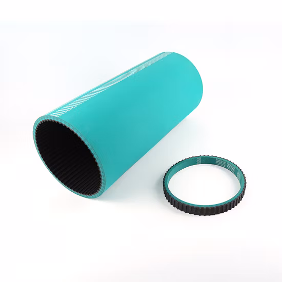 PU de borracha PVC auto motocicleta agrícola infinitas peças de transmissão poli industrial transportador duplo ventilador síncrono com nervuras unidade dentada Pk V correia dentada